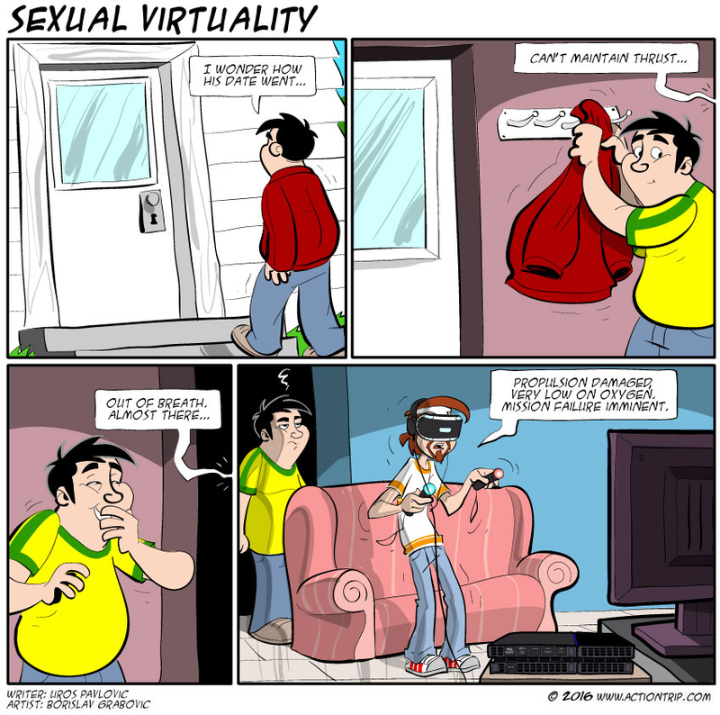 Illustration for article titled Sunday Comics: Sexual Virtuality